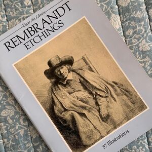 Rembrandt Etchings Art Book